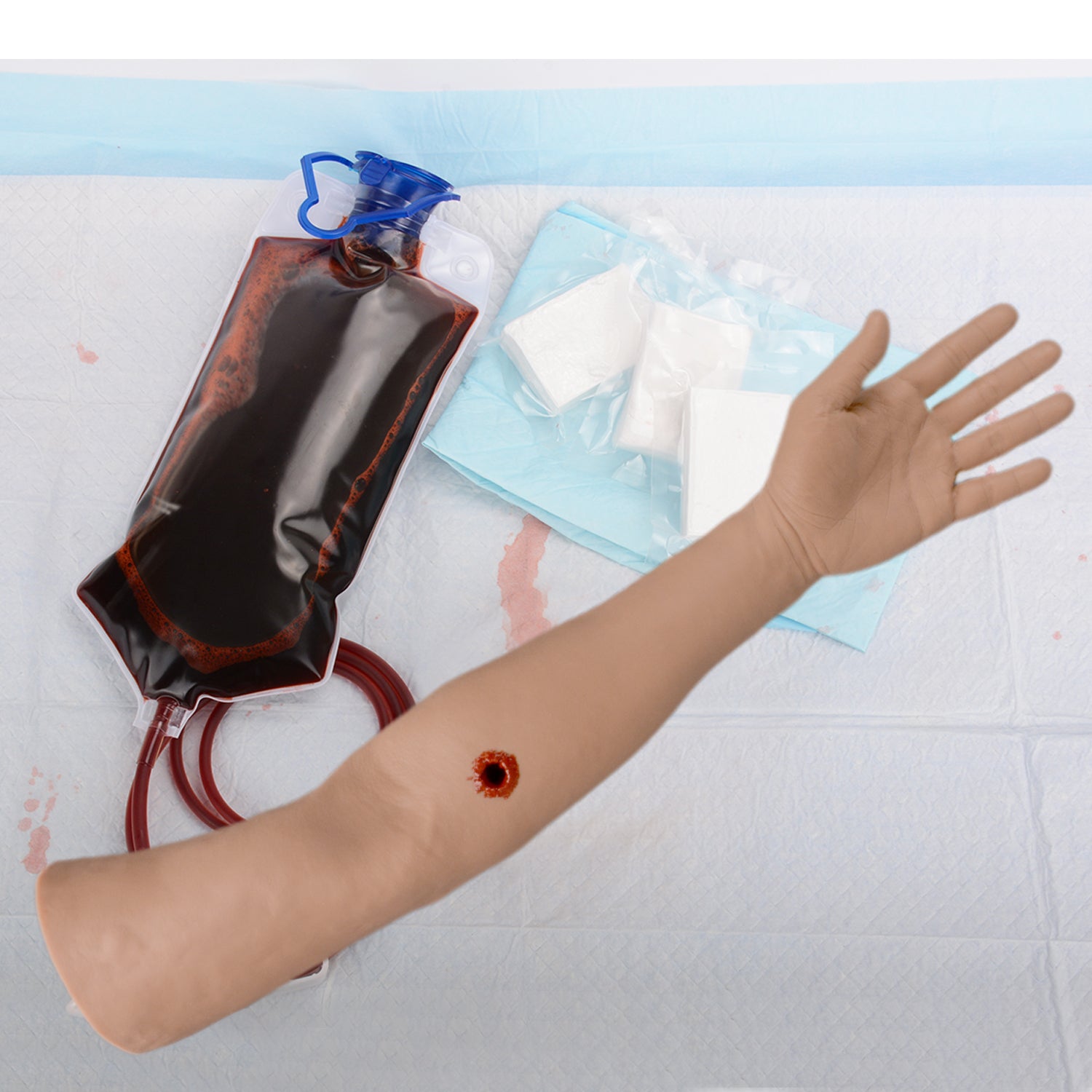 Gunshot Wound Tourniquet Task Arm Trainer Kit