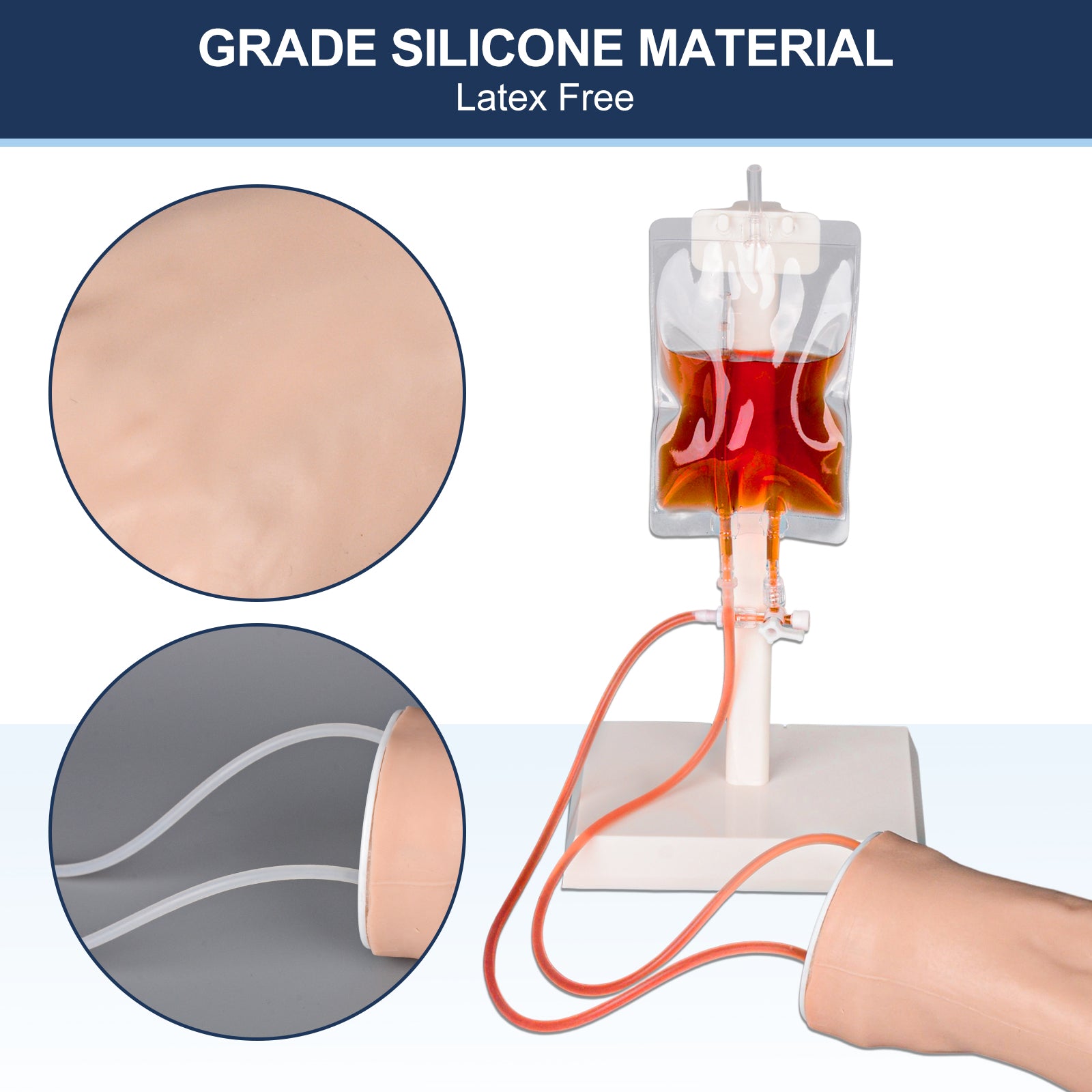 IV Practice Arm with Silicone Material