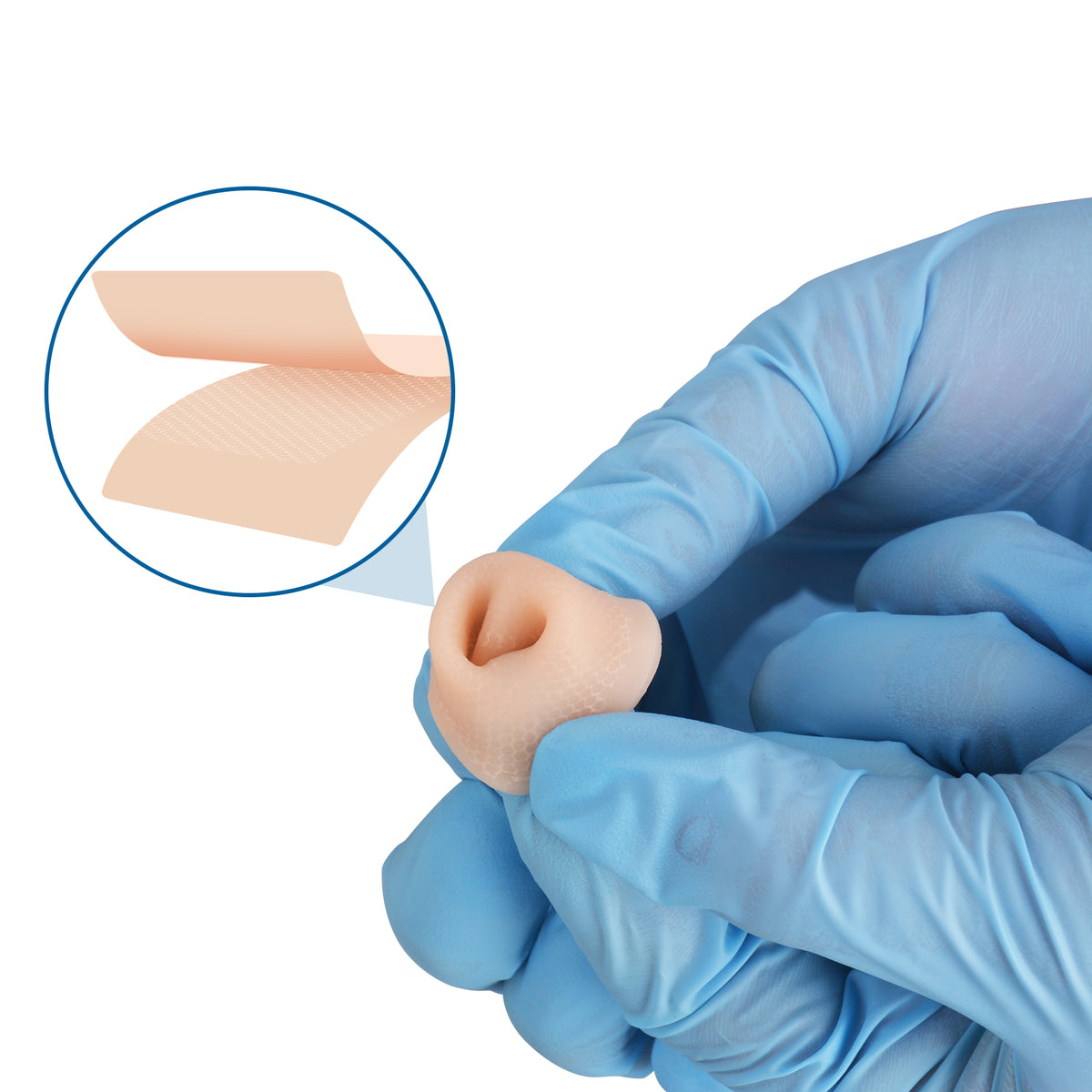 Infant Circumcision Trainer with Replaceable Foreskin