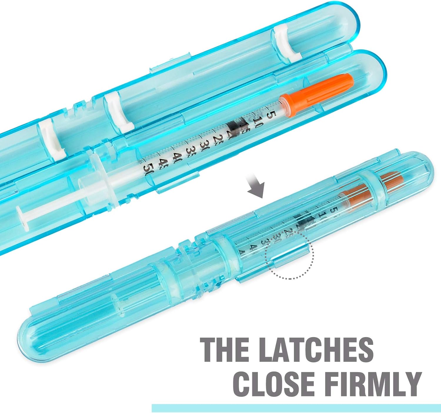 Insulin Injection Syringe Storage Case