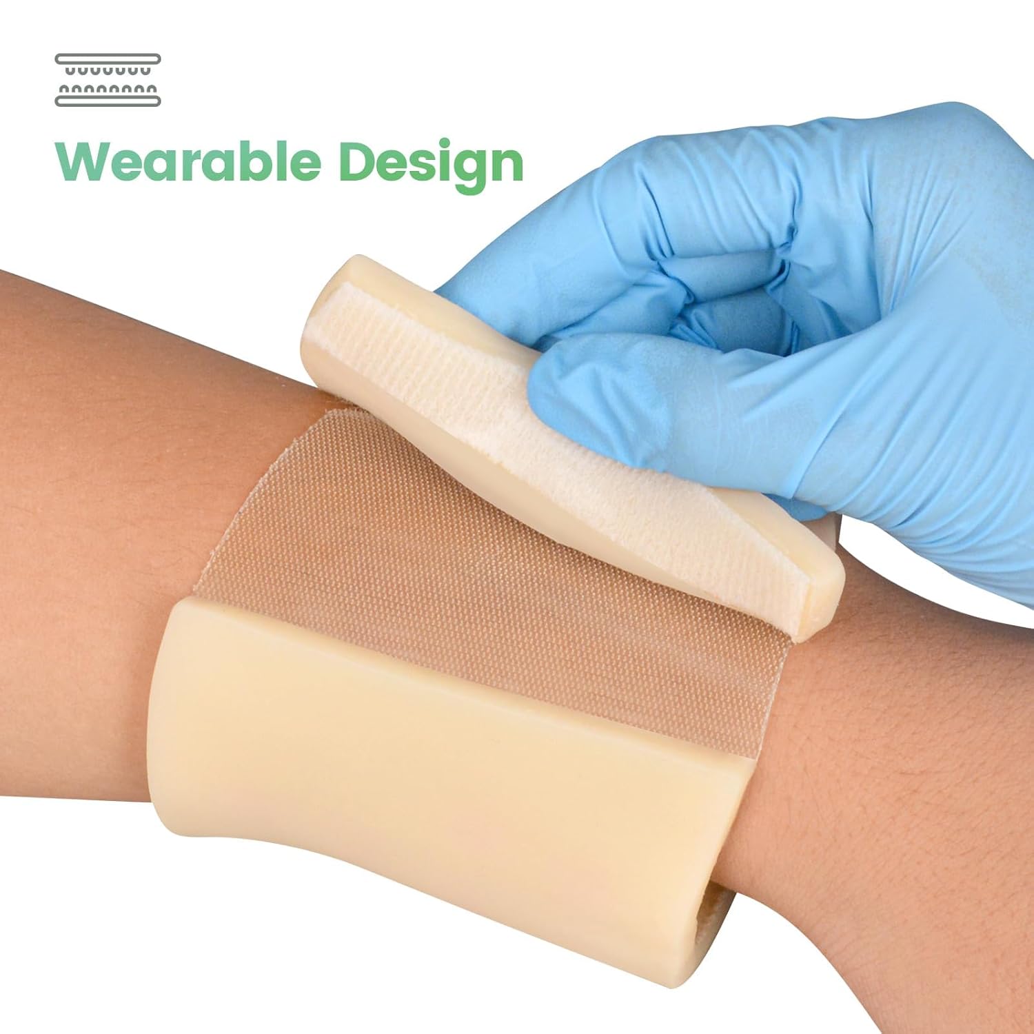 Intradermal Injection Training Mat, Wearable