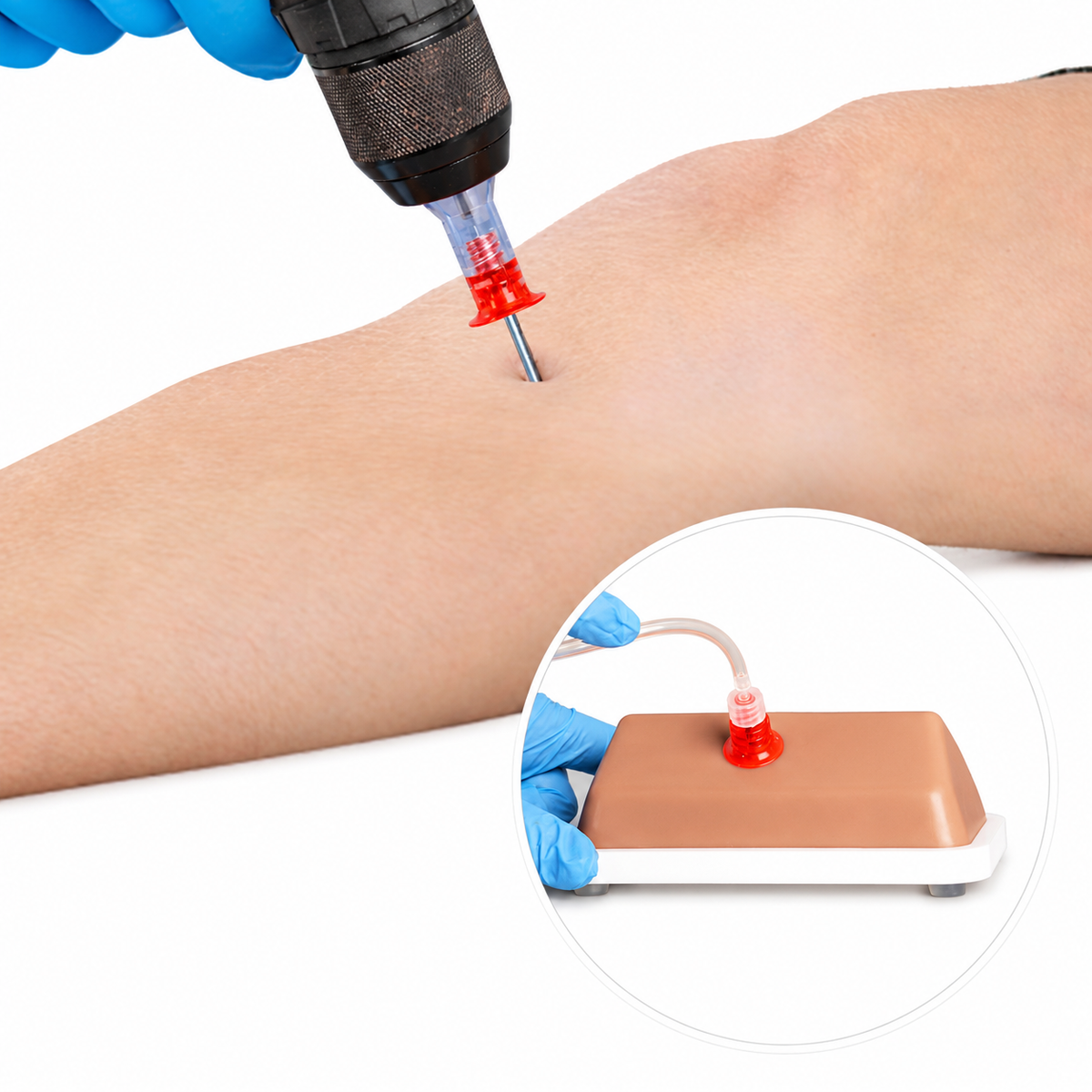 Intraosseous Access Practice Model for IO Needle Insertion