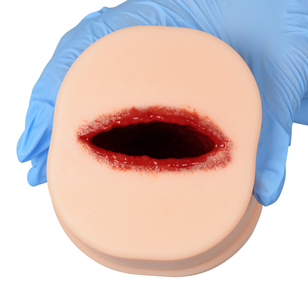 Laceration Wound Trainer With Authentic Wound Detail 