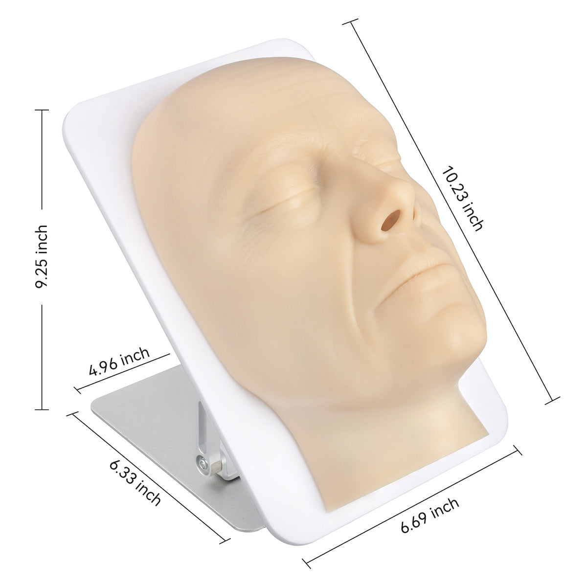 Layered Facial Injection Training Model with Vascular Anatomy