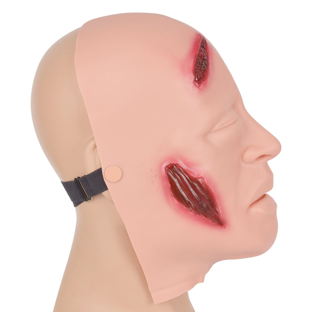 Lifelike Anthrax Infection Face Model