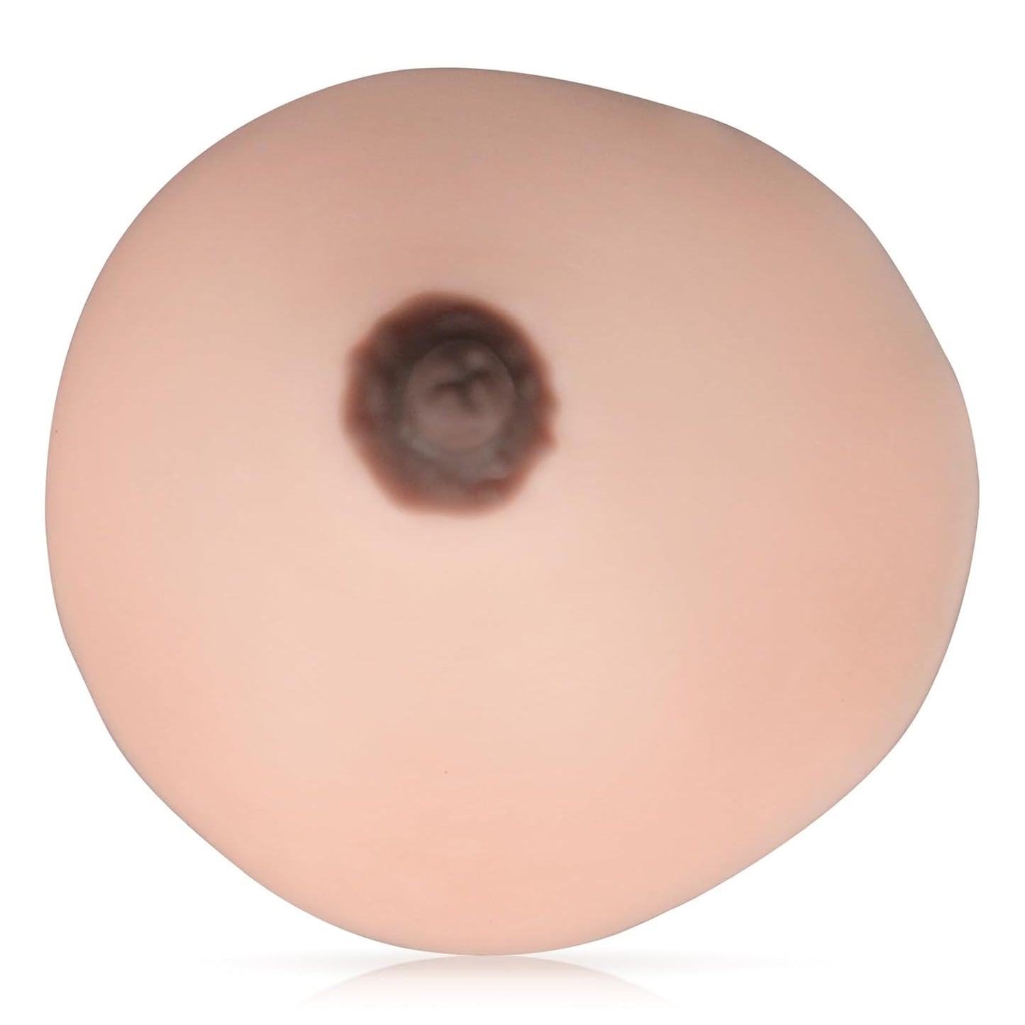 Light Skin Lactation Breast Model with Black Areola
