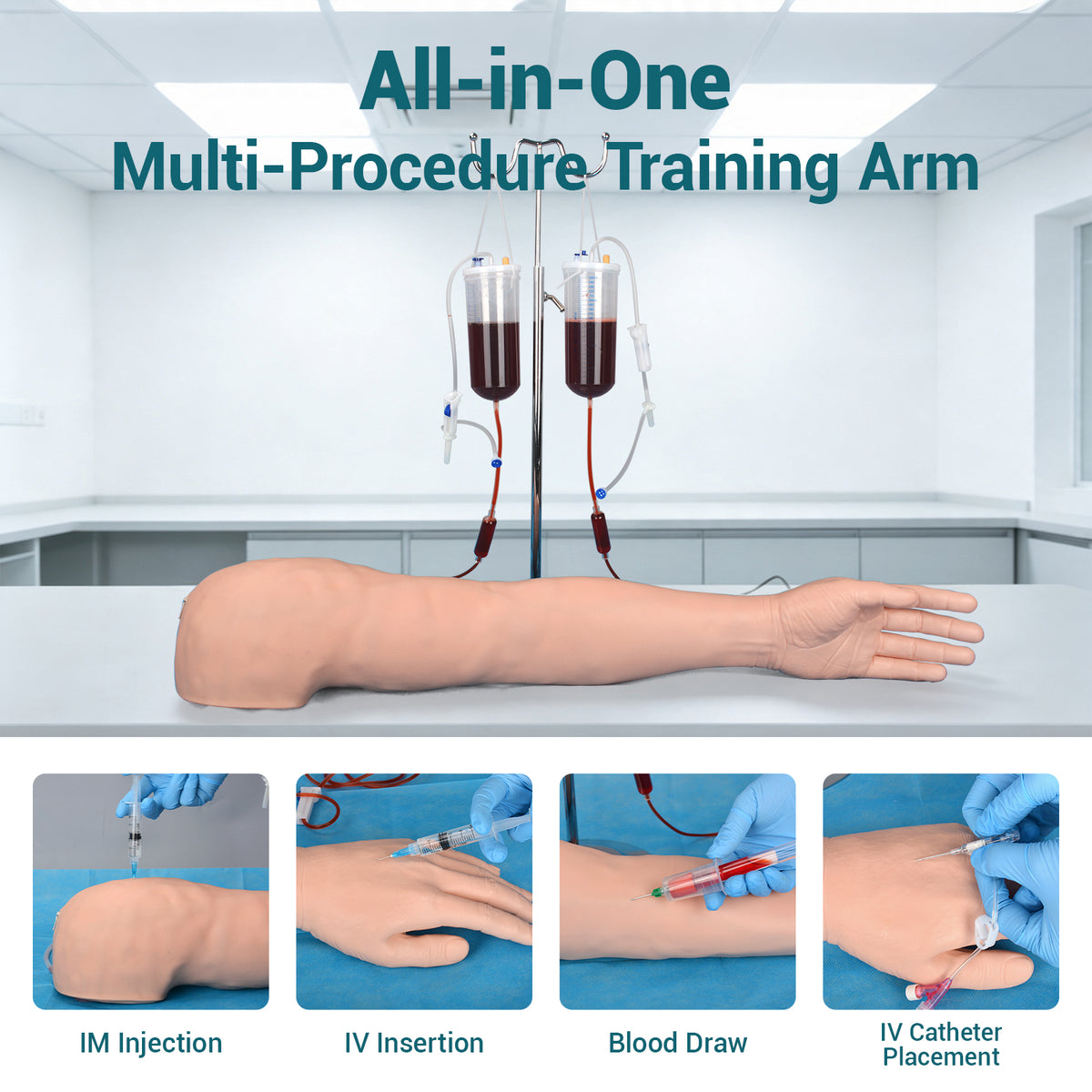Medarchitect IV Training Arm Kit with IM Injection Practice