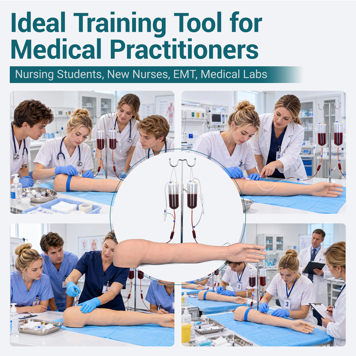 Medarchitect IV Training Arm Kit with IM Injection Practice