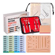 Medarchitect Suture Kit Upgraded with 21-Wounds and DIY Suture Pad