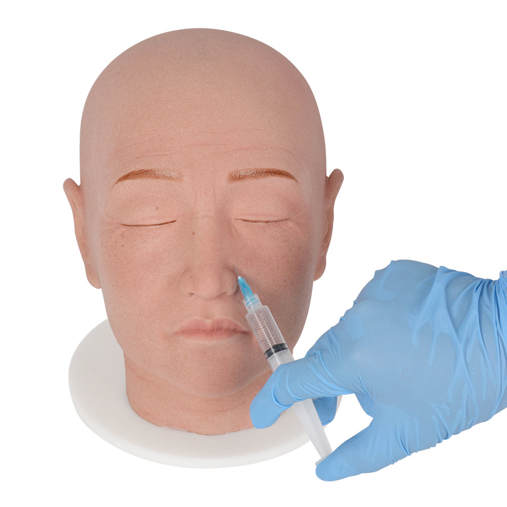 Medical Aesthetic Injection Training Mannequin Head