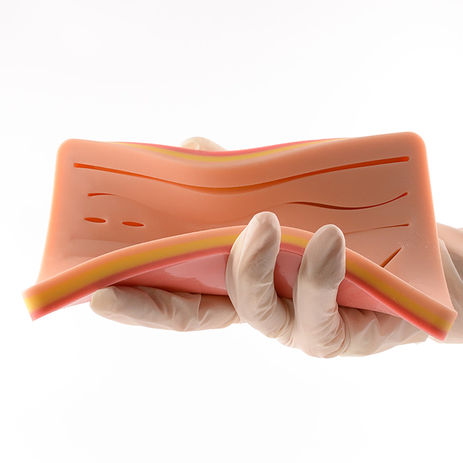 Medical Suture Practice Pad Embedded Reinforce Mesh
