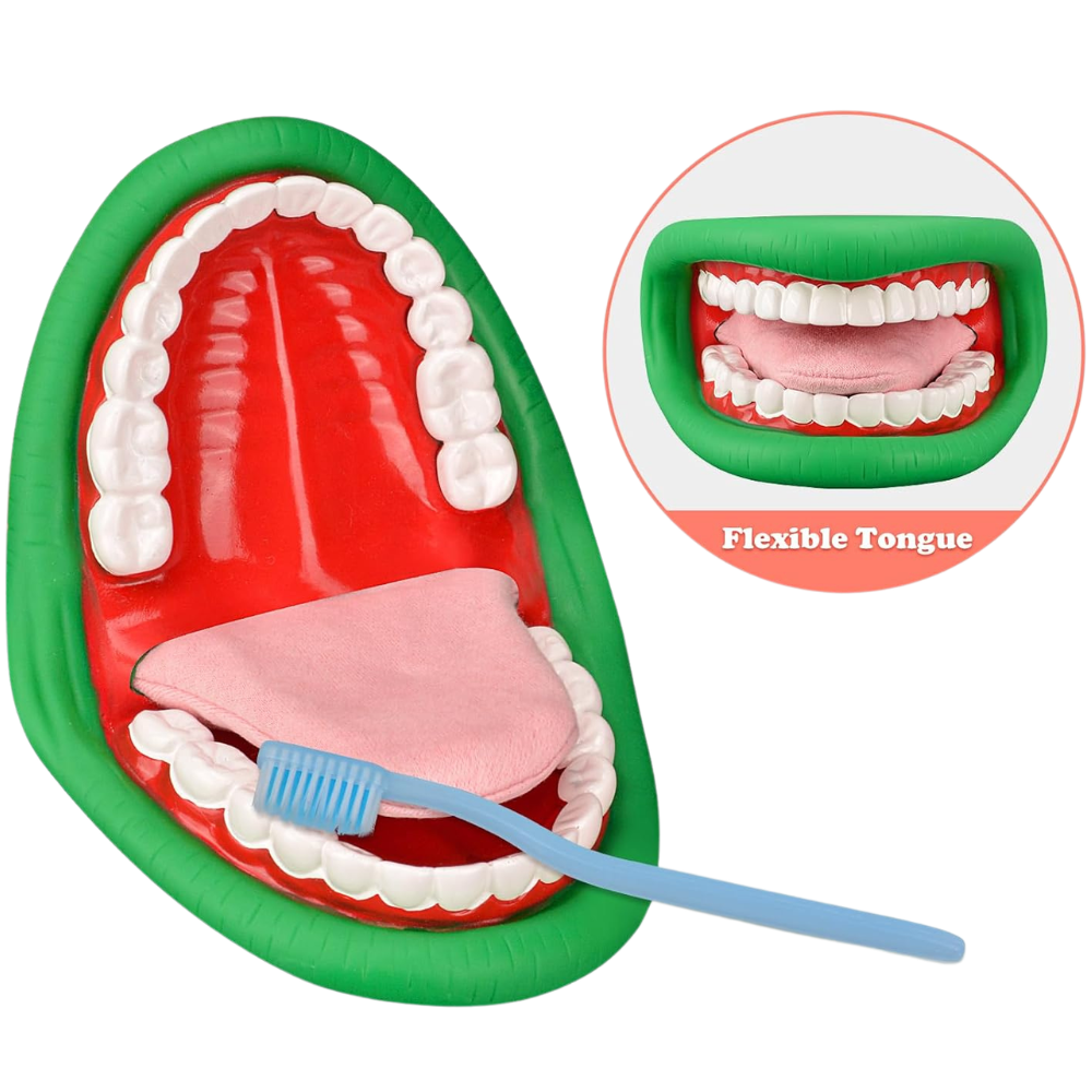 Mouth Hand Puppet for Pediatric Oral Health Education