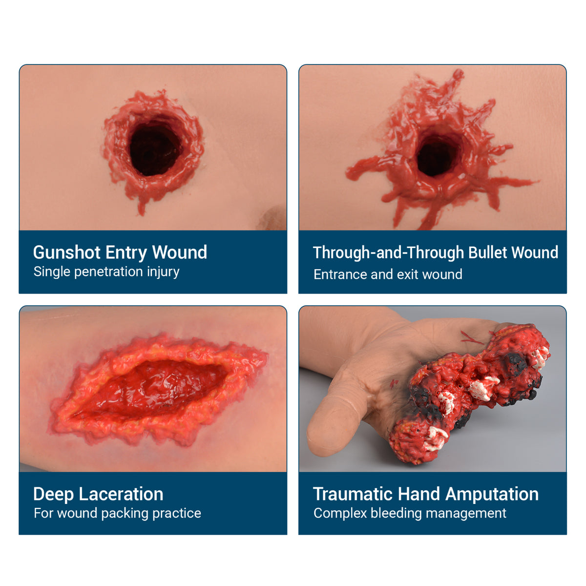 Multi-Wound Hemorrhage Control Arm Trainer