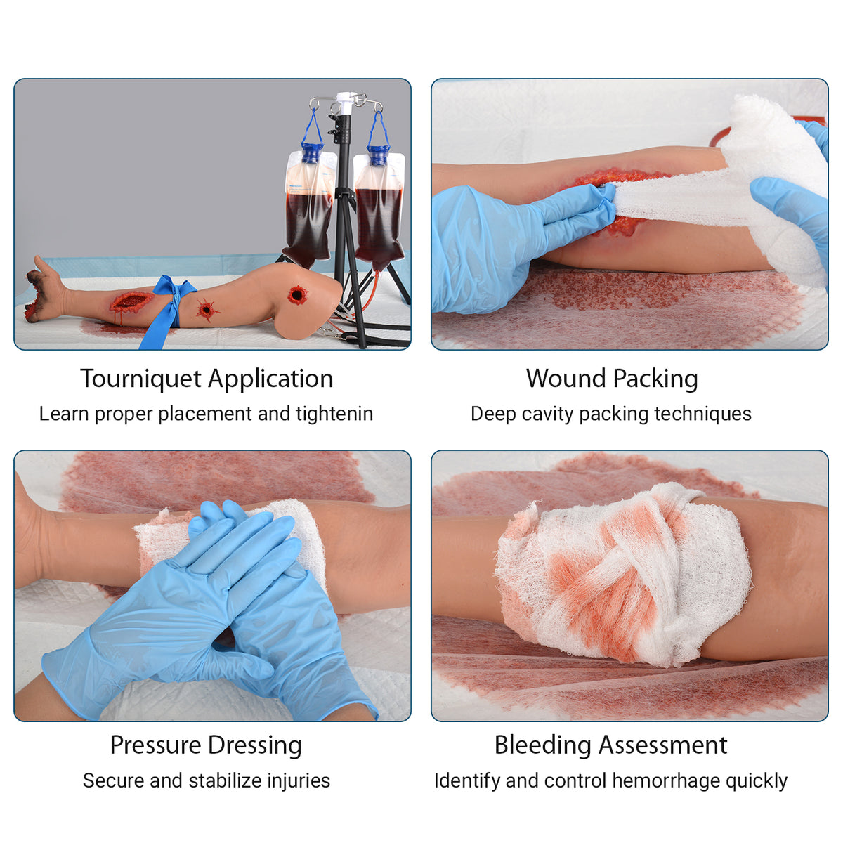 Multi-Wound Hemorrhage Control Arm Trainer