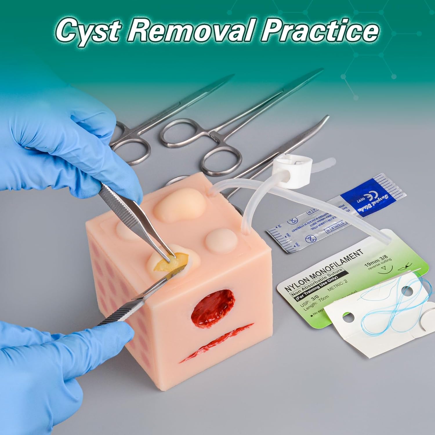 MultiSkills MedCube Trainer for Cyst Removal Practice