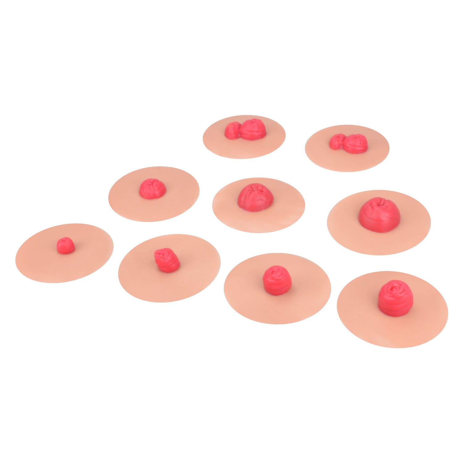 Multiple Stoma Types For Realistic Ostomy Training Practice