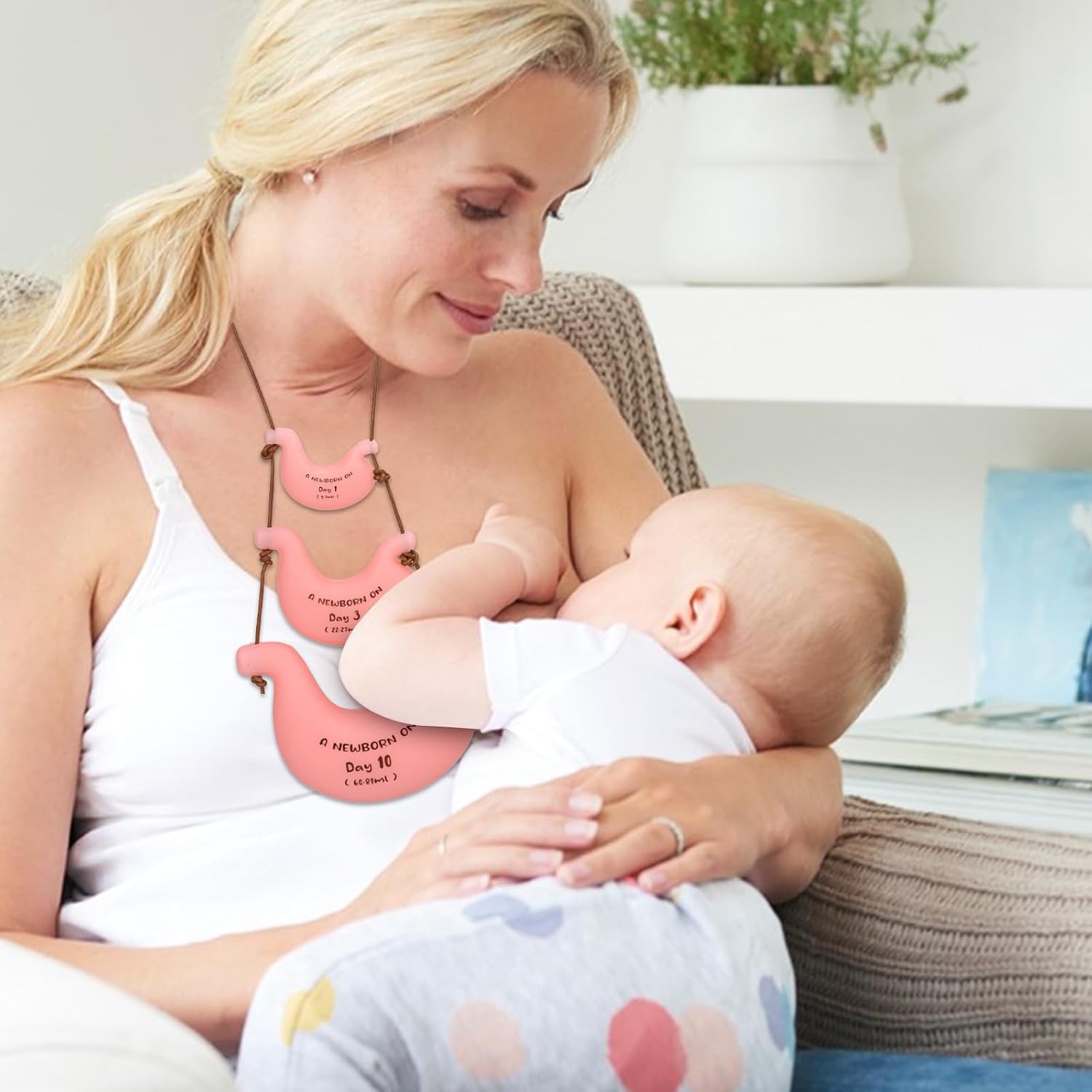 Newborn Stomach Size Belly Beads - Breastfeeding & Lactation Education Tool