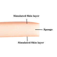 이미지를 갤러리 뷰어에 로드 , Injection Pad for Nurses, Subcutaneous Injection Training Pads for Medical Students, Silicone Injection Practice Skin Models with Sponge - [shop_medarchitect]