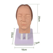 Load image into Gallery viewer, Injection Training Mannequin Face Model Head Model for Micro-Plastic Teaching,Practice Training to Medical Student,Doctor,Esthetician - [shop_medarchitect]