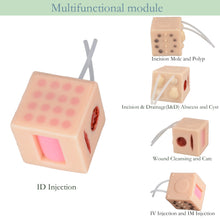 이미지를 갤러리 뷰어에 로드 , Multifunctional Medical Trainer for Injection/Wound Cleansing/Incision Use