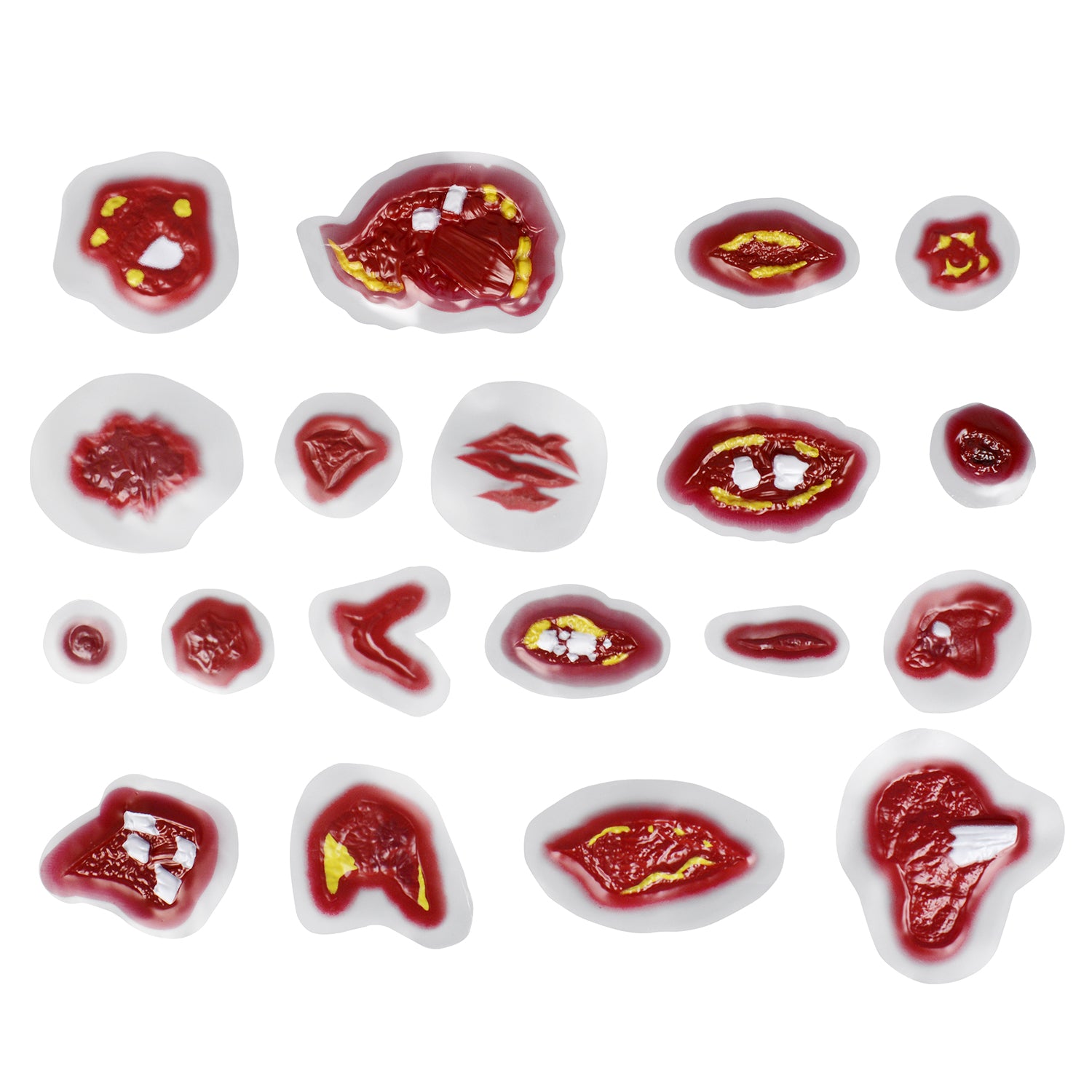 PVC Trauma Wound Moulage Kit
