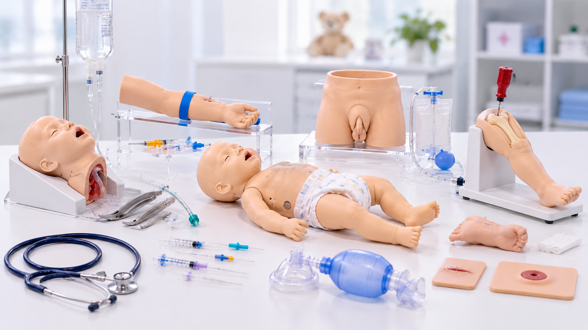 Pediatric Training Manikins & Skills Trainers