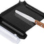 Pharmacy Pill Counting Tray with Spatula Black