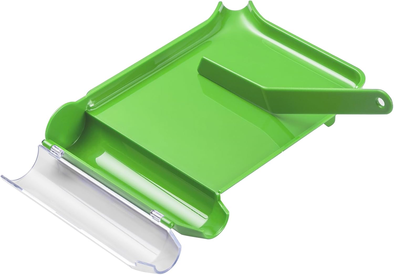 Pill Counter Tray​ with Spatula Green Color