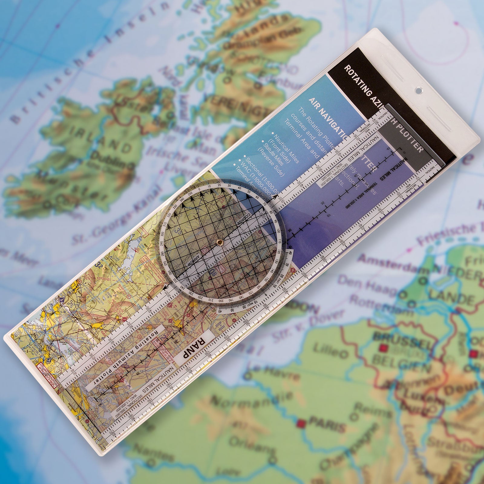 Pilot Training Navigation Plotter Tool Usage