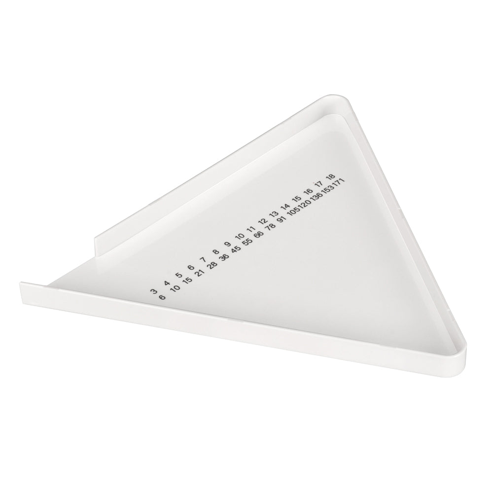 Hcl Triangular Tablet Counter Triangle Tablet Counter Tray with Spatula – Medarchitect