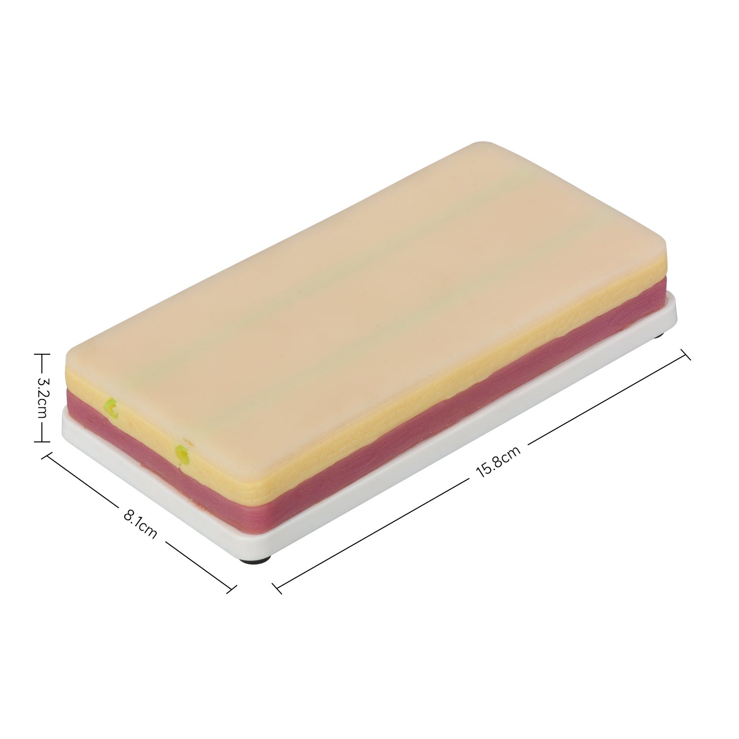 Pocket IV Insertion Practice Pad Size Reference