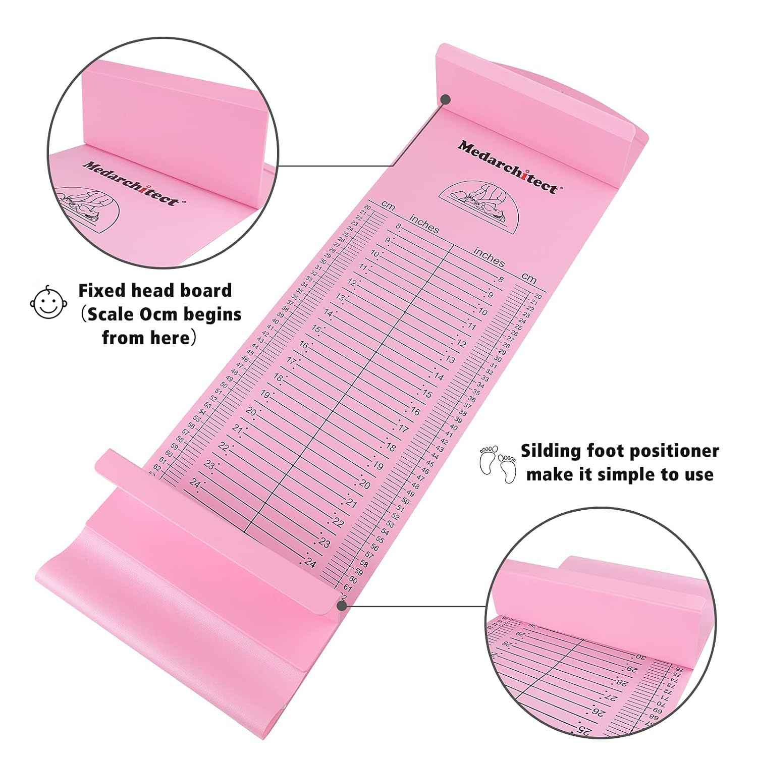 Portable Infant Length Measuring Mat