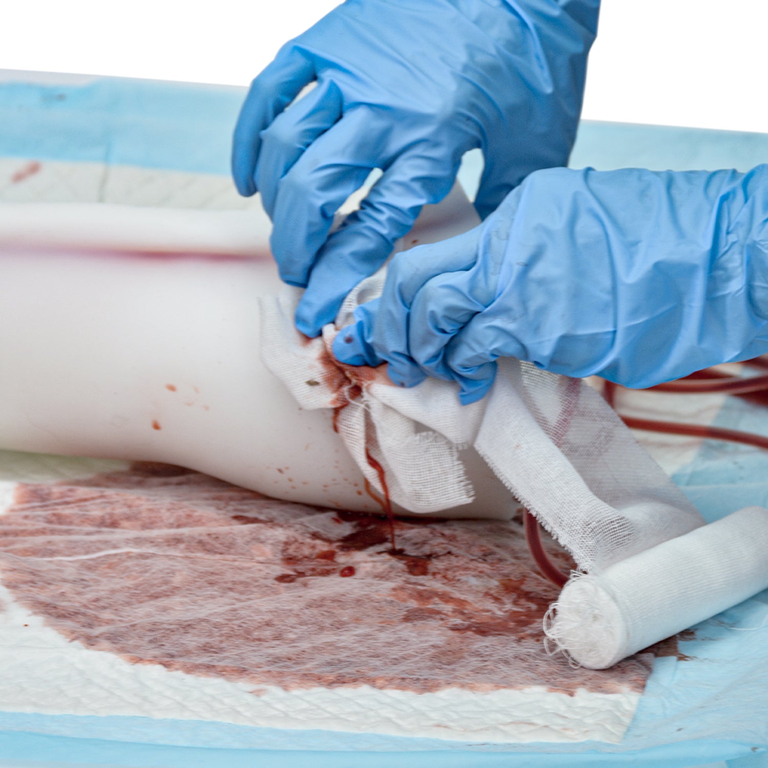 Practical Hemorrhage Control Simulator for Beginners