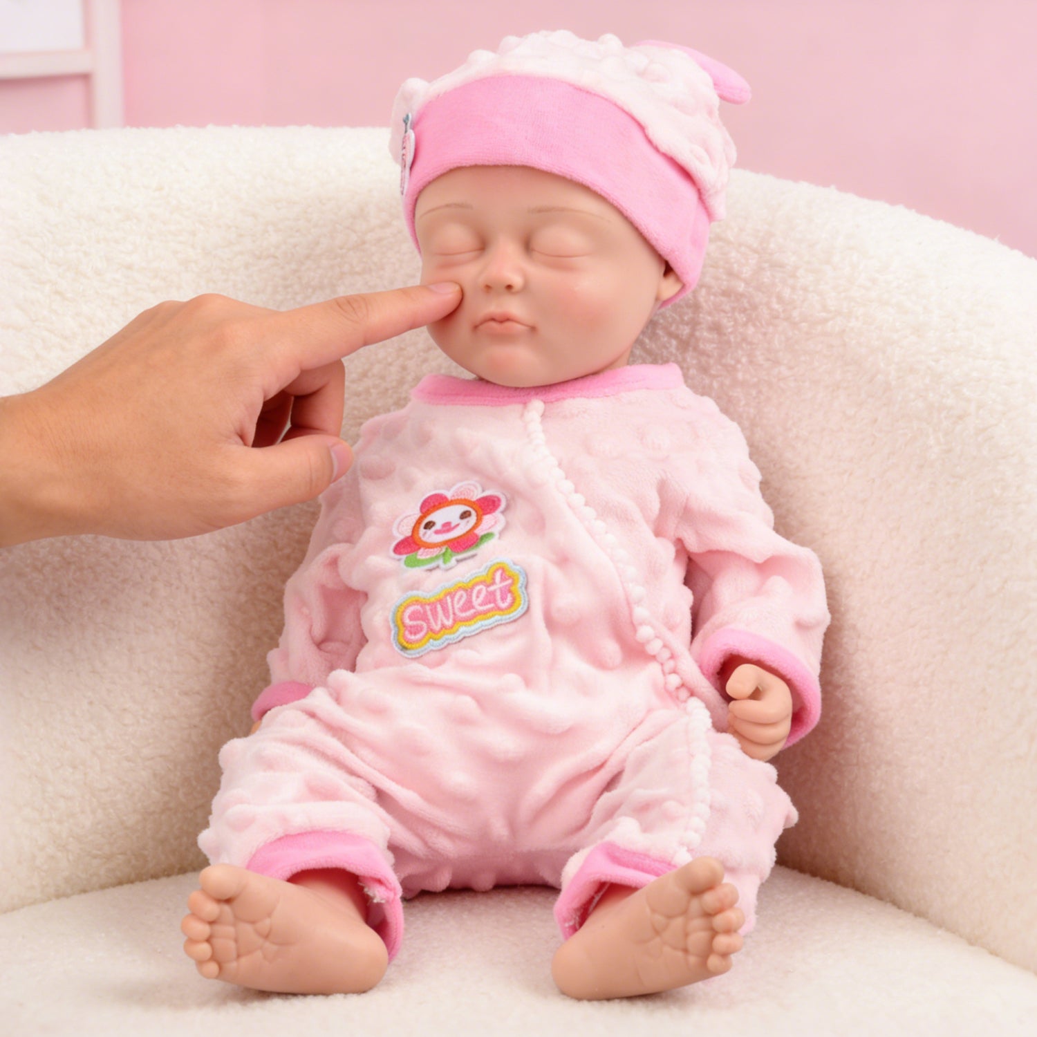 Practice Baby Girl Doll for New Parents