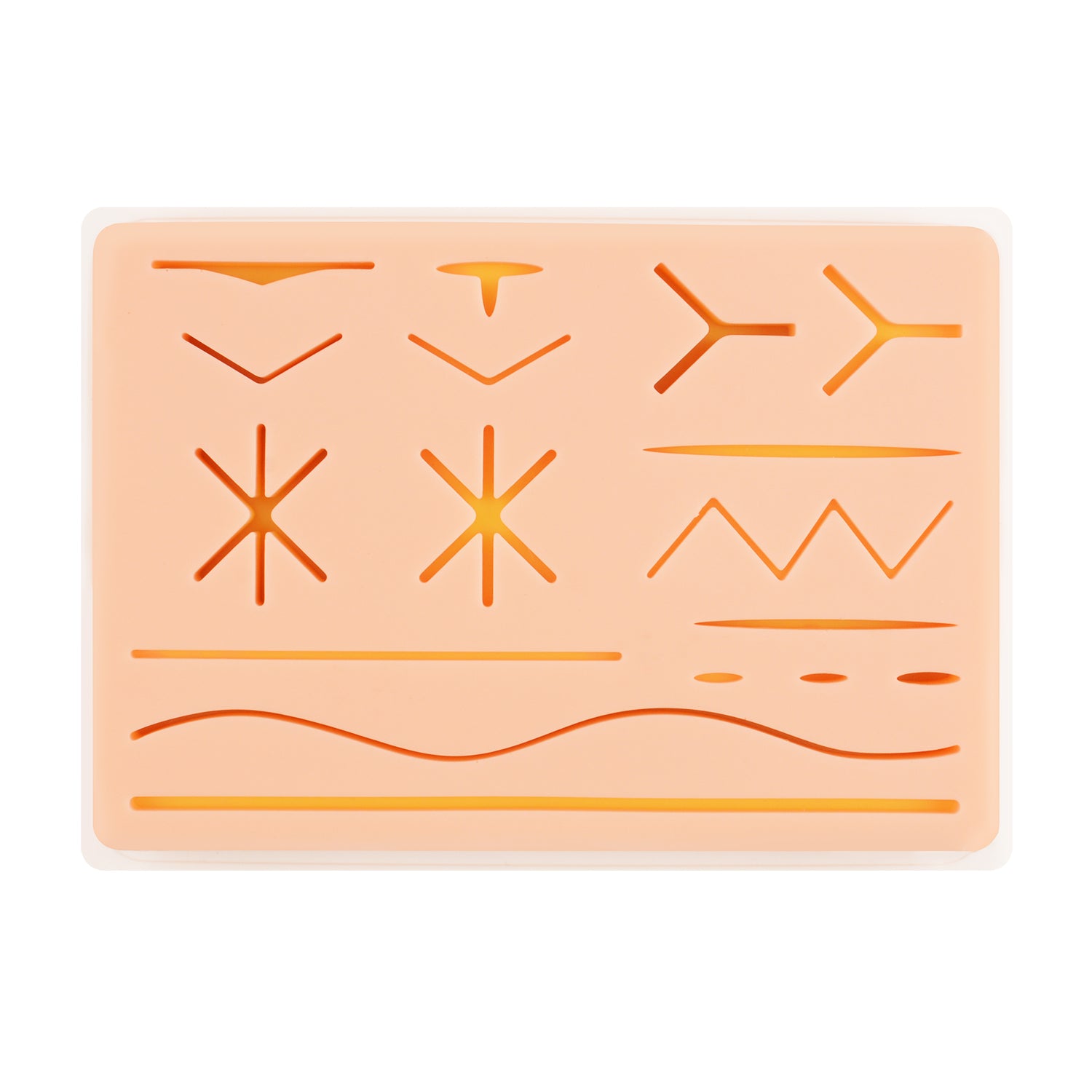Realistic Silicone Skin Pad for Suturing Training
