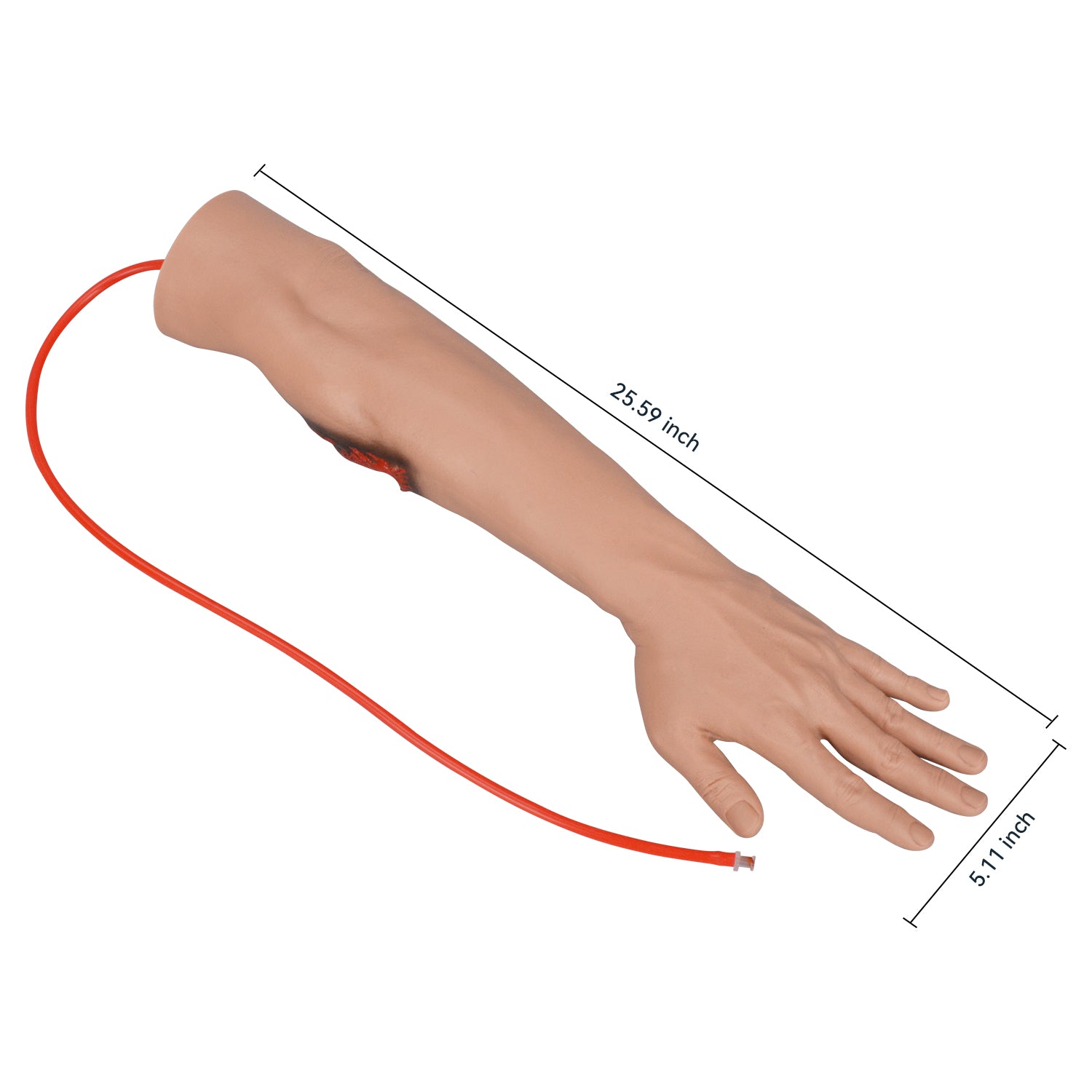 Realistic Trauma Arm Simulator With Accurate Dimensions