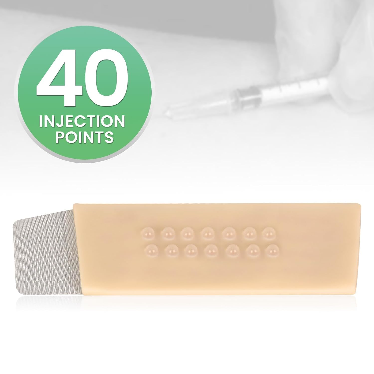 Reusable Silicone Intradermal Injection Training Pad