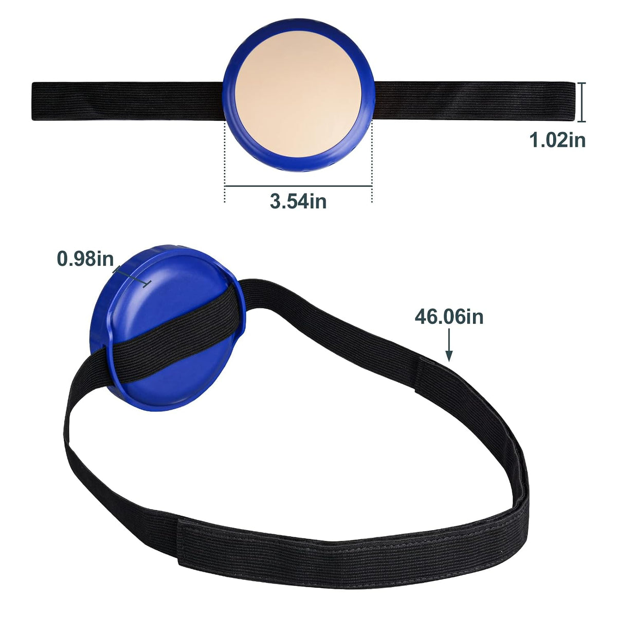 Round Intramuscular Injection Practice Pad Wearable