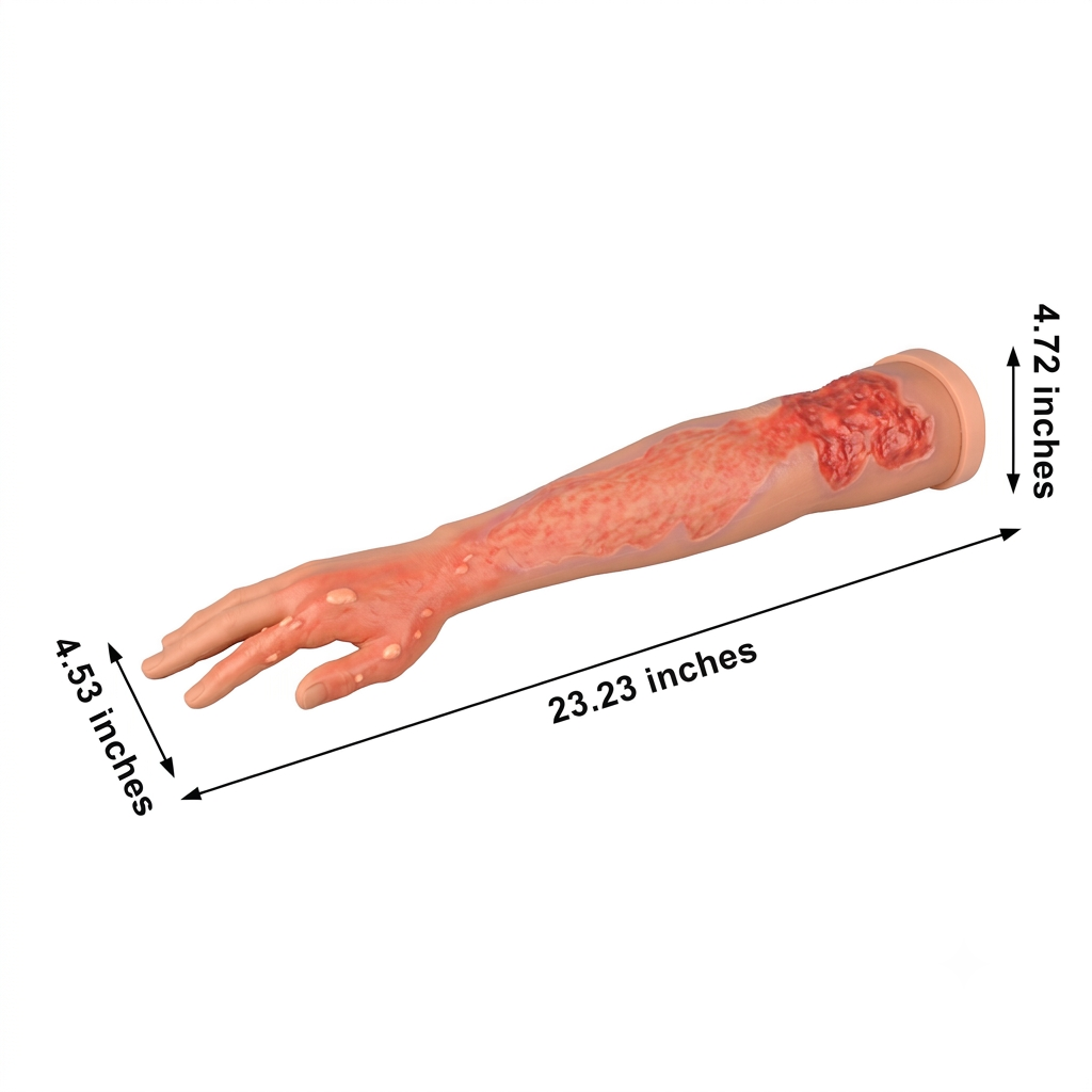 Severe Burn Wound Care Full Arm Training Model