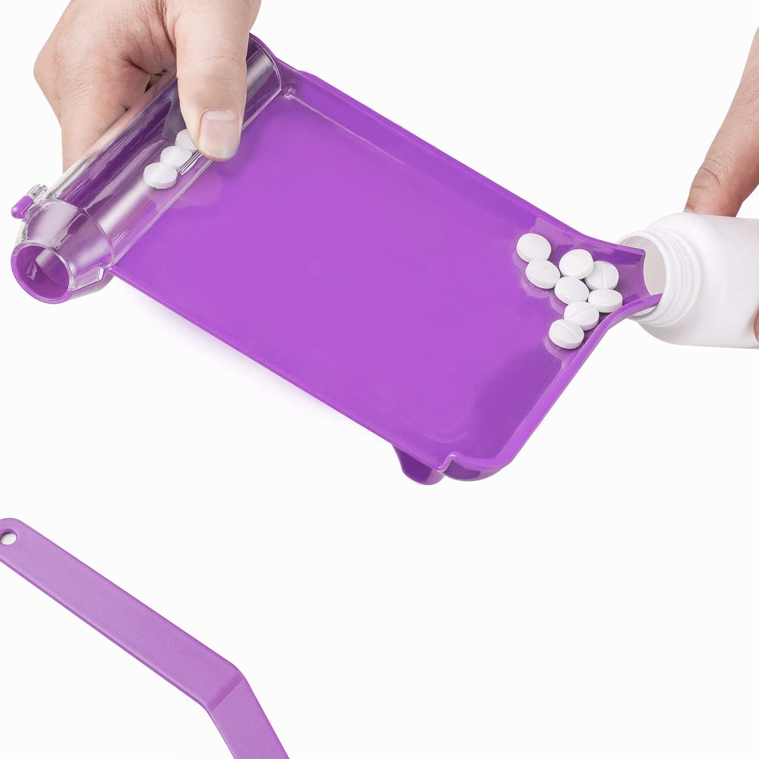 Showing How to Use Pill Counter Tray