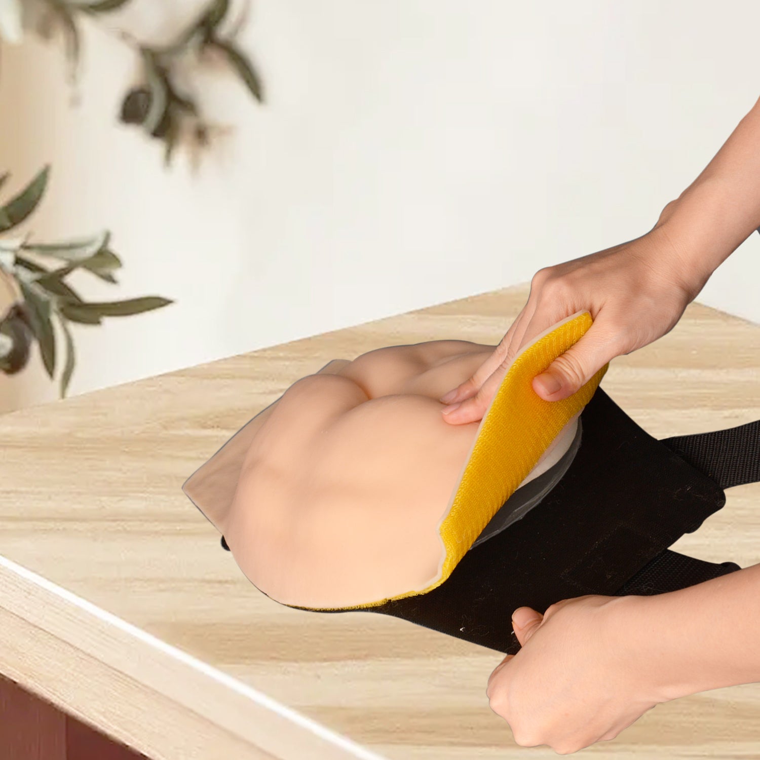 Soft Silicone Abdominal Injection Model For Practice