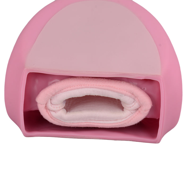 Speech Therapy Mouth Model Showing Hand Placement