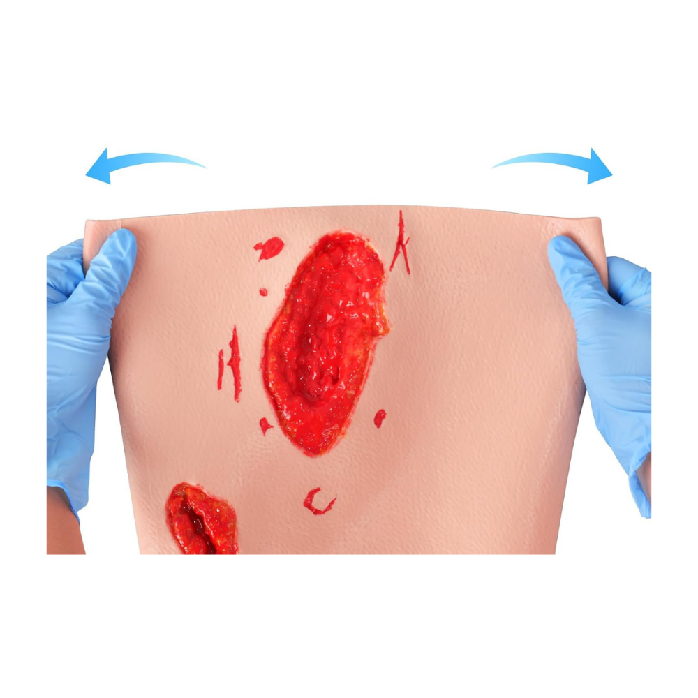 Stretchy Wearable Thigh Sleeve for Flexible Fit