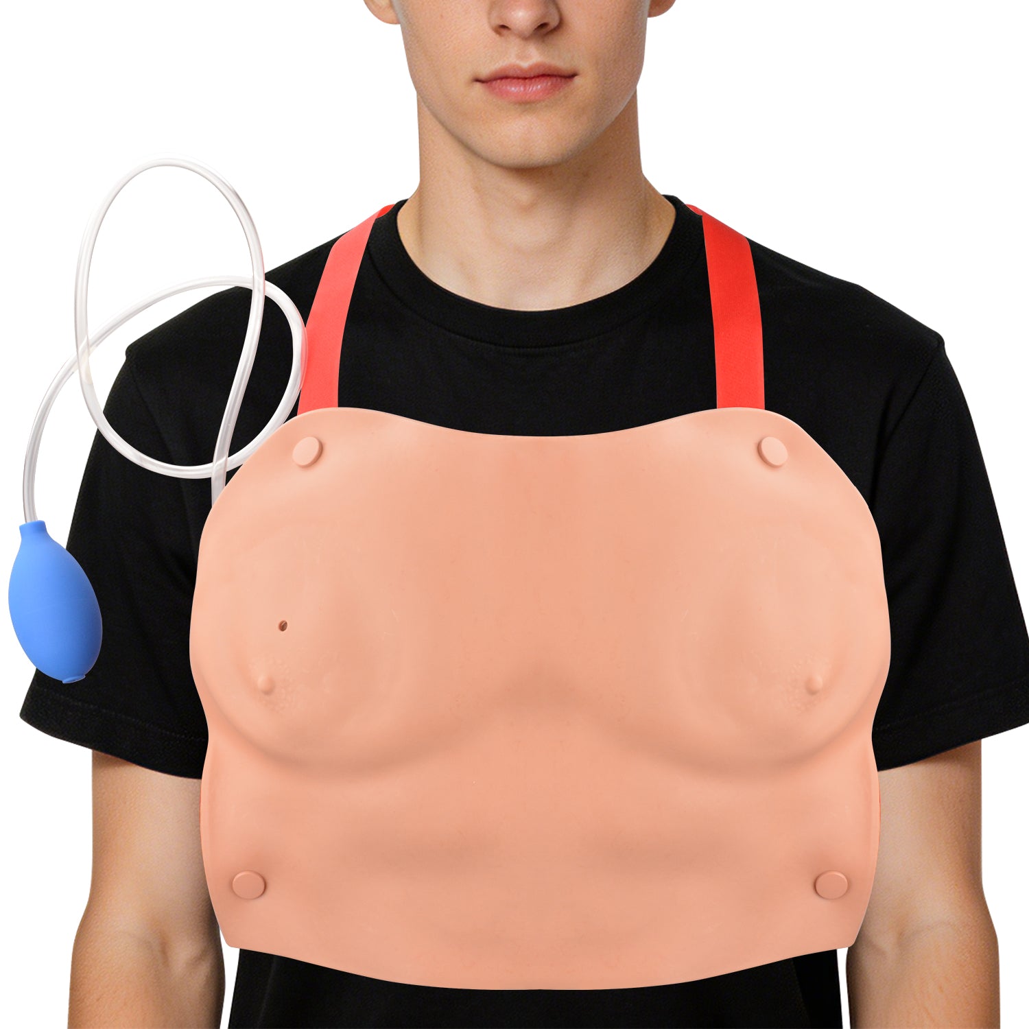 Sucking Chest Wound Model For Emergency Training