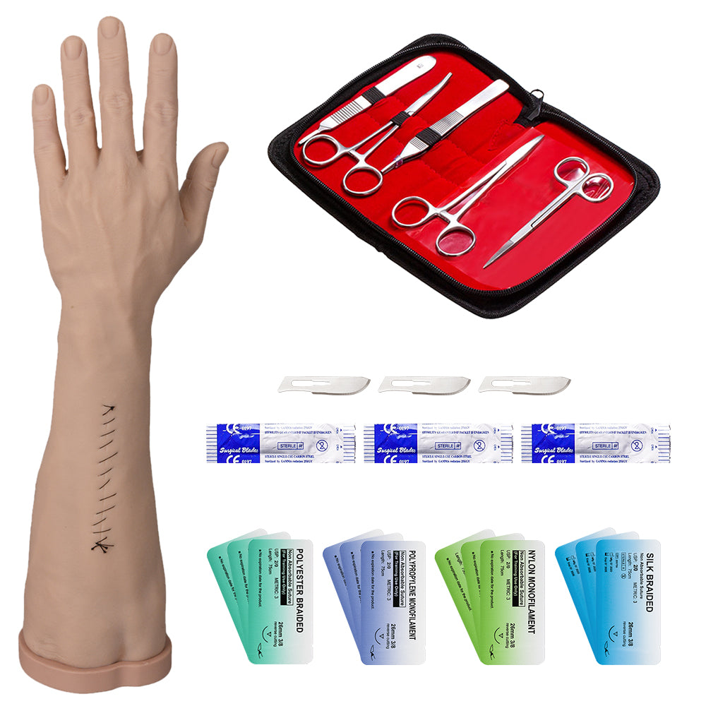 Suture And Stapling Practice Arm Training Kit