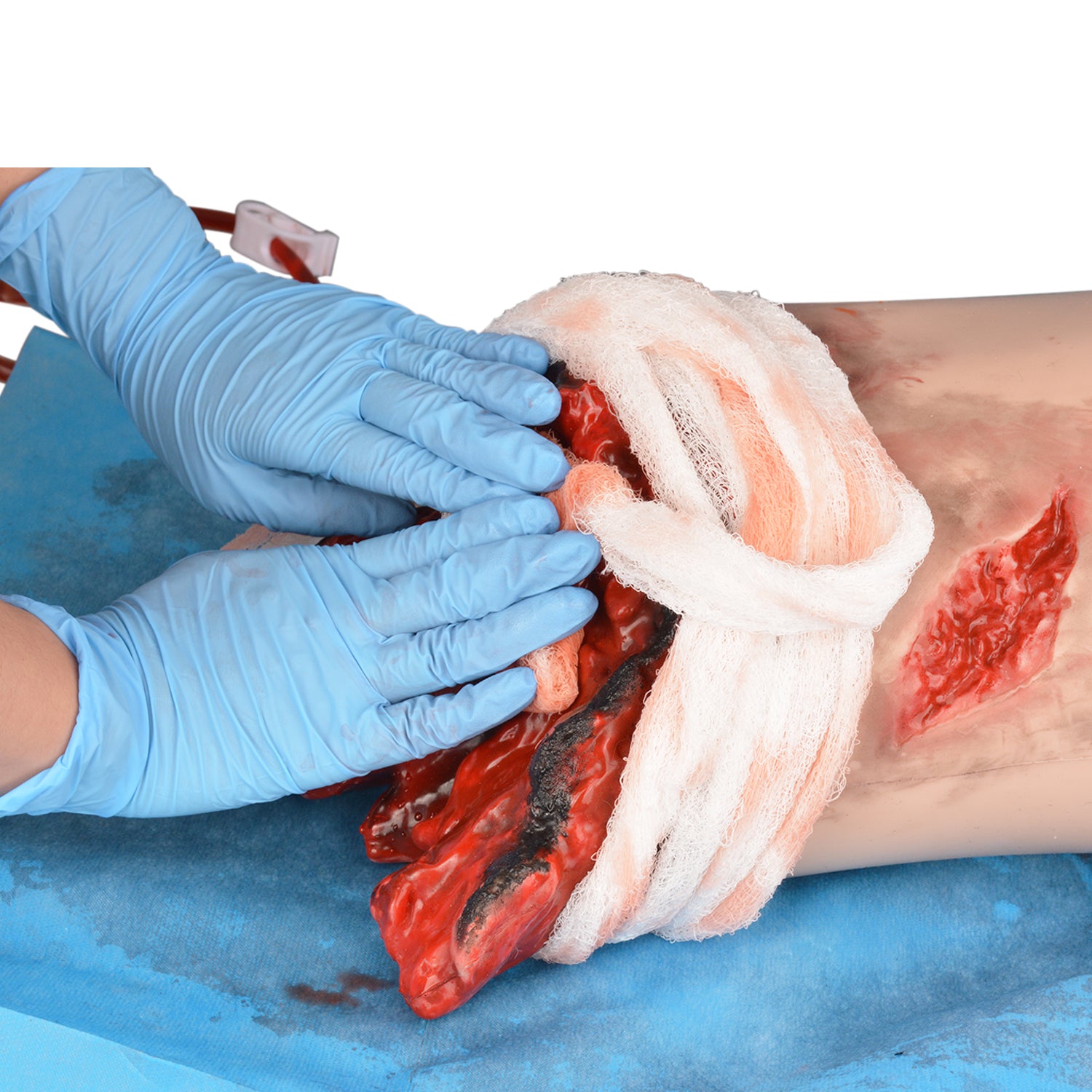 TCCC TECC Trauma Care Training Model Leg