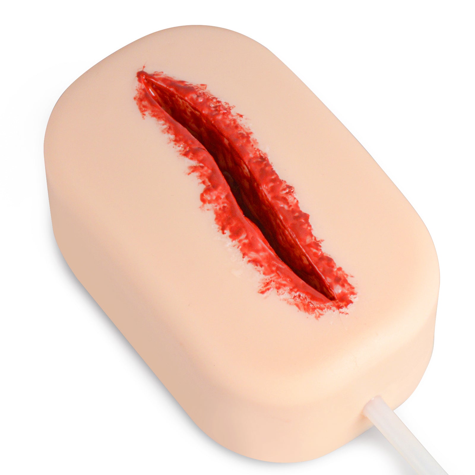 Tear Resistant Silicone Laceration Wound Simulation Module