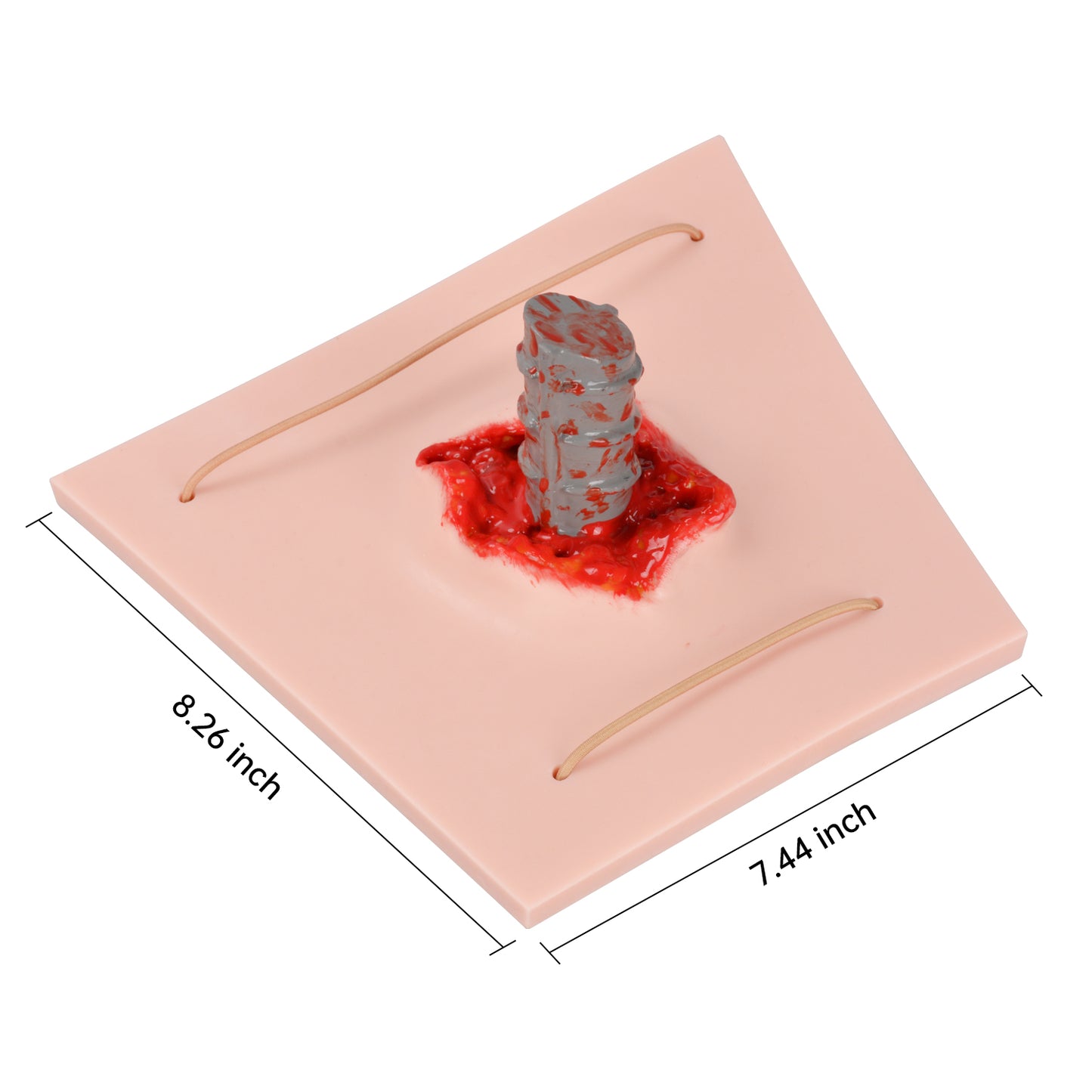 The Size Info of Sharp Object Penetration Injury Simulator