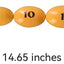The Size Info of Wooden Prader Orchidometer Beads