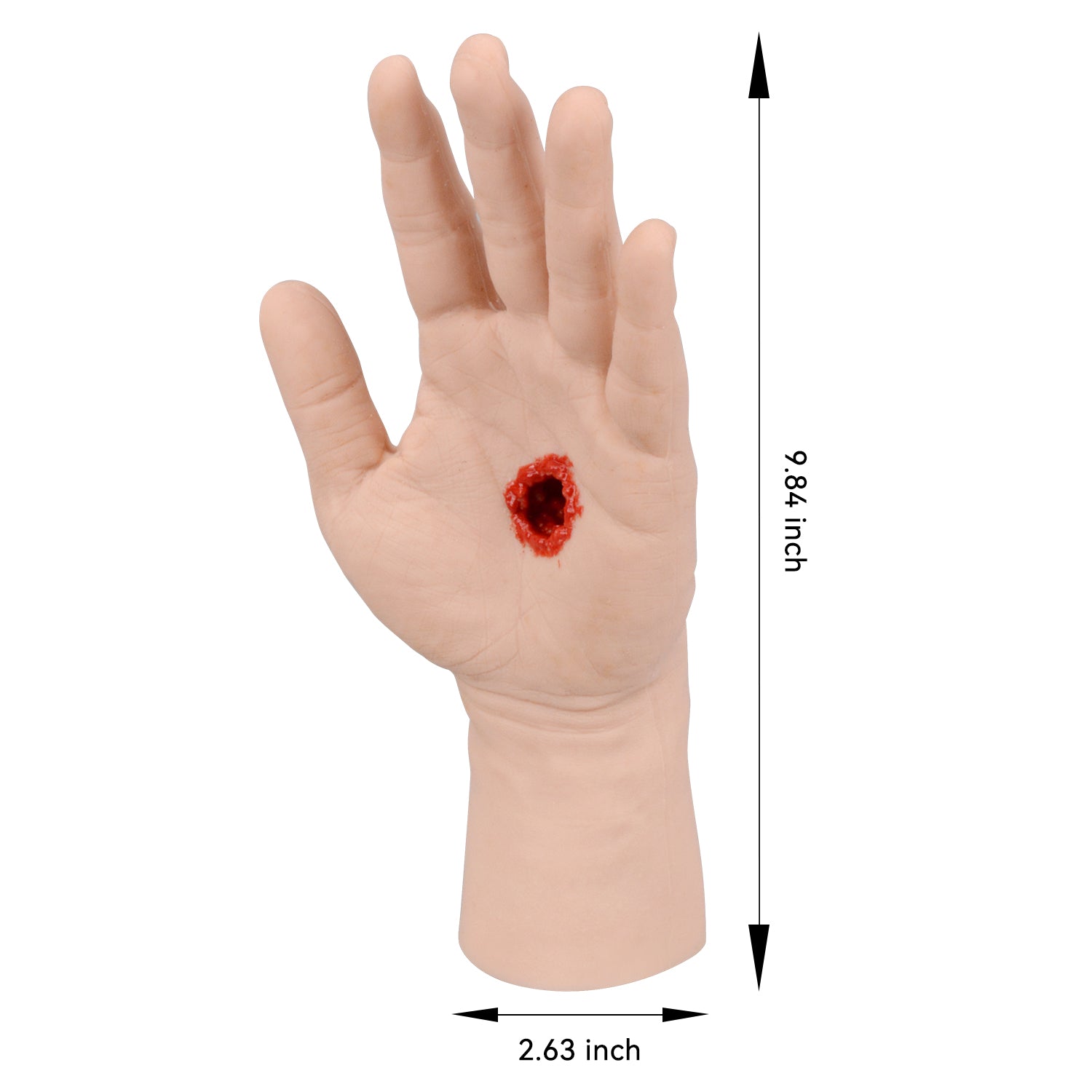 The Size Reference of GSW Wound Packing Hand Model